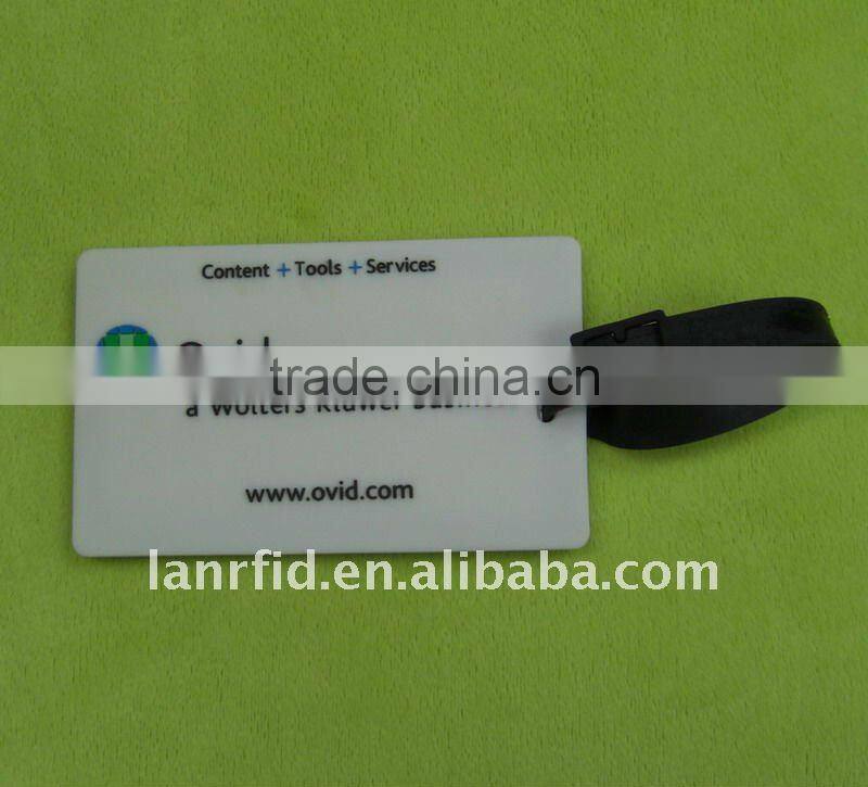 Airline store id card luggage tag