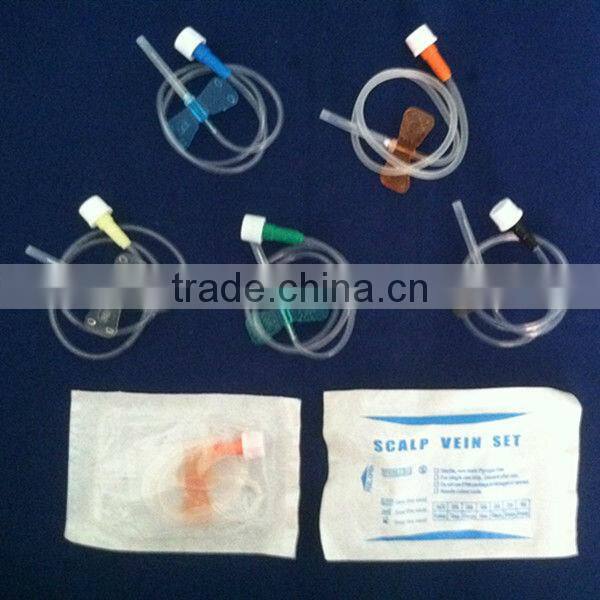 Double Wings 18G-27G Disposable Scalp Vein Set