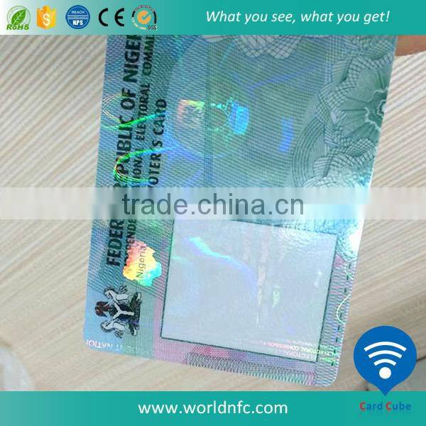 Competitive Price Plastic CR80 SLE4442 PVC Contact Chips Smart Cards