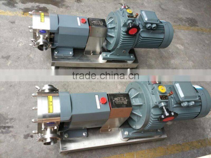 3000L/H stainless steel sugar syrup pumps