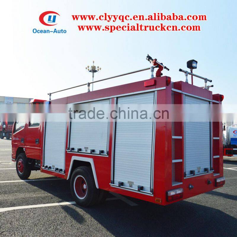Dongfeng DFAC 2 TON fire tank truck mini airport fire truck for sale