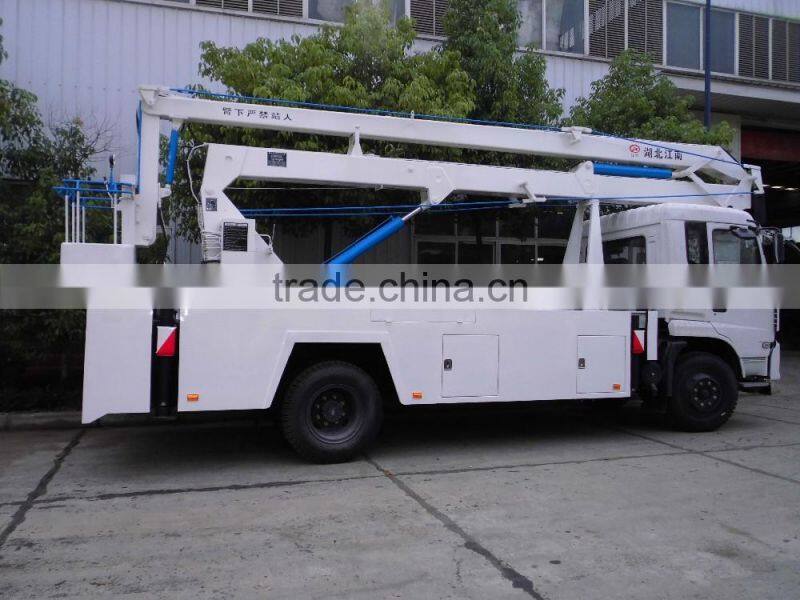 Hot selling dongfeng new style 20m aerial work platform price from suizhou factory