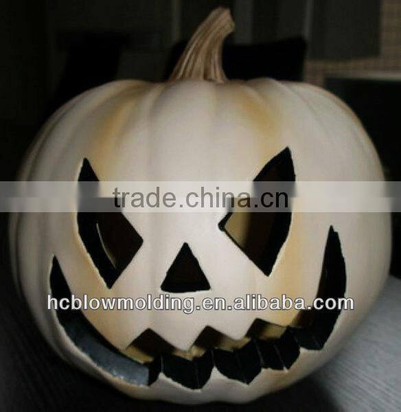 OEM Blow Molding plastic halloween pumpkin PE led light up halloween pumpkin for sale Huizhou factory