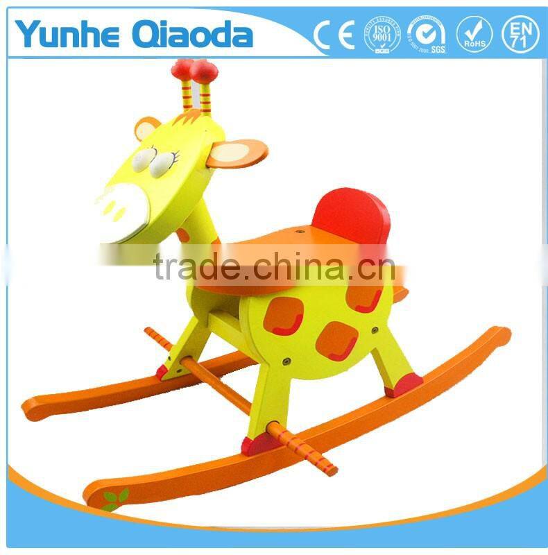 Child Wooden Rocking Giraffe Rocker - Buy Giraffe Wooden Rocker,Wooden Horse Rocker,Wooden Toy Rocker Produc