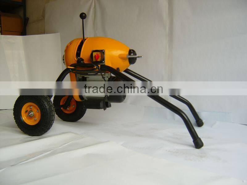 S200 Sectional Pipe Drain Cleaning Machine , Drain Cleaner Spring 2-8''
