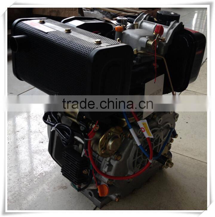 Air Cooled single cylinder name of parts of diesel engine S178F