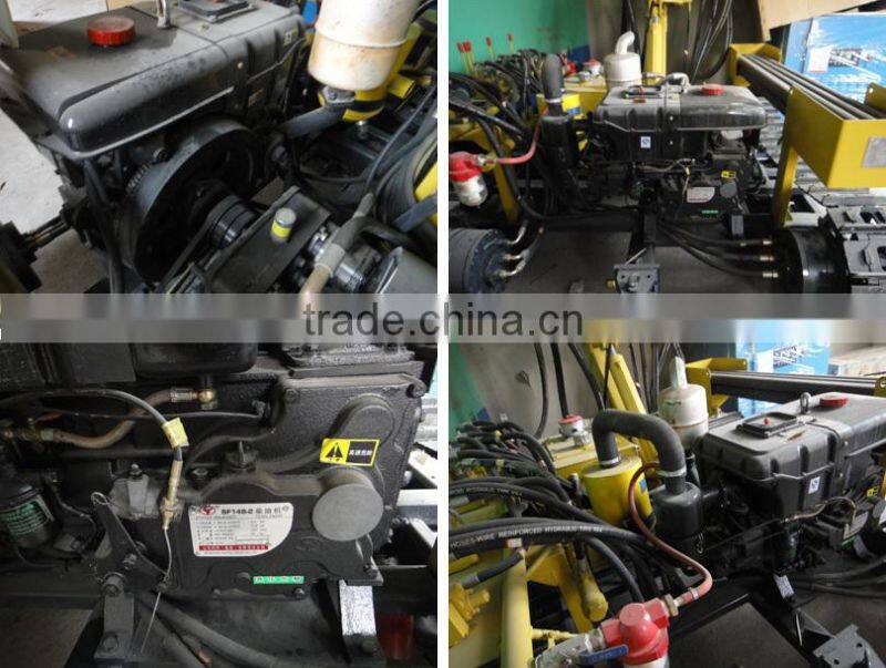 high performance open-air drill-pneumatic&Hydraulic depth 20m mine and rock crawler drilling machine