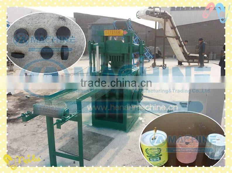 Factory equipment for the production of Charcoal cube press machine