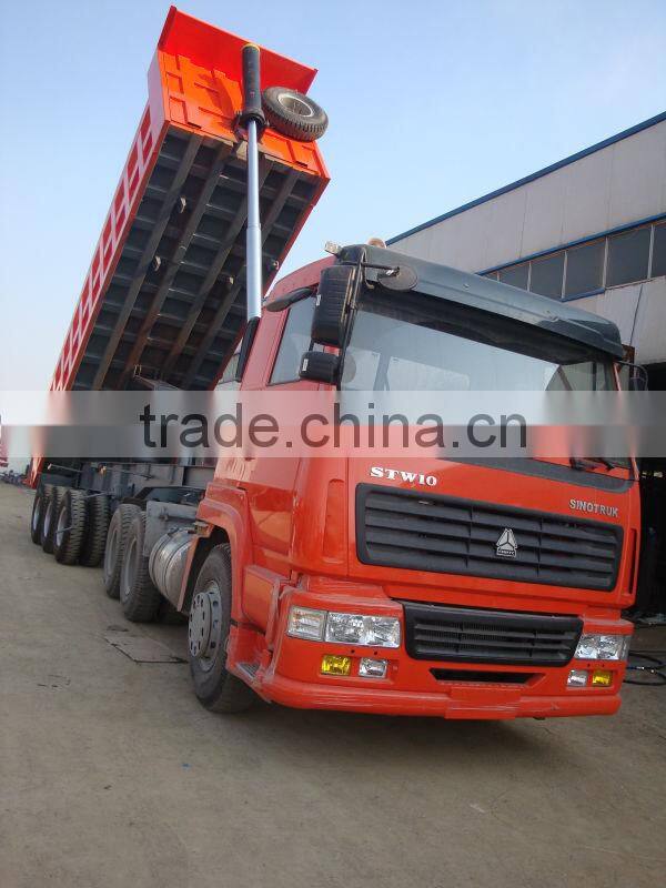 SINOTRUK 3 Axle Rear Tipper Truck Trailer