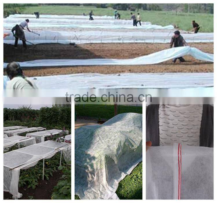 Air Permearble PP Nonwoven Fabric Agriculture Cover / Ground Protection Mat