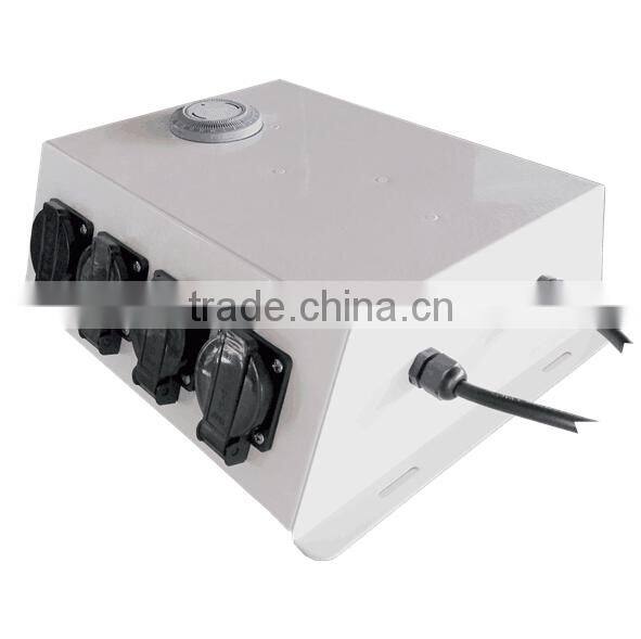 greenhouse multi-socket light controller/ 24 hours digital timer with multi-socket/ EU standard light controller