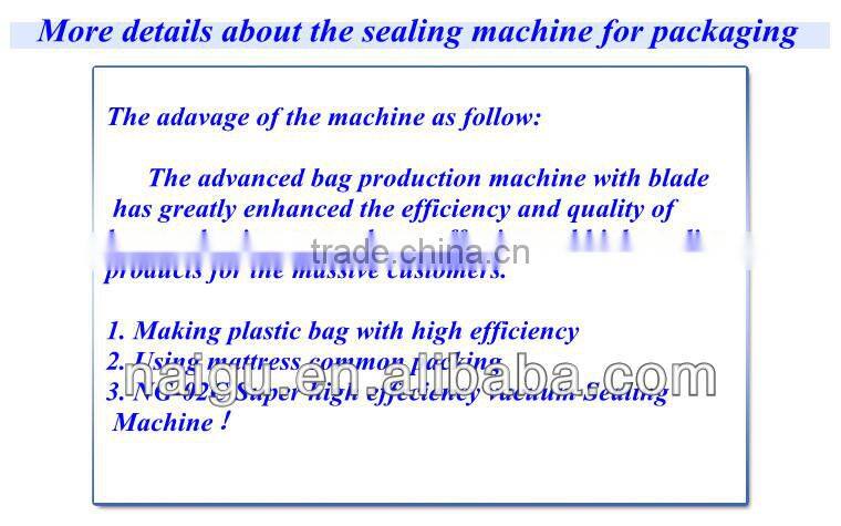 knife mattress bag sealer Machine