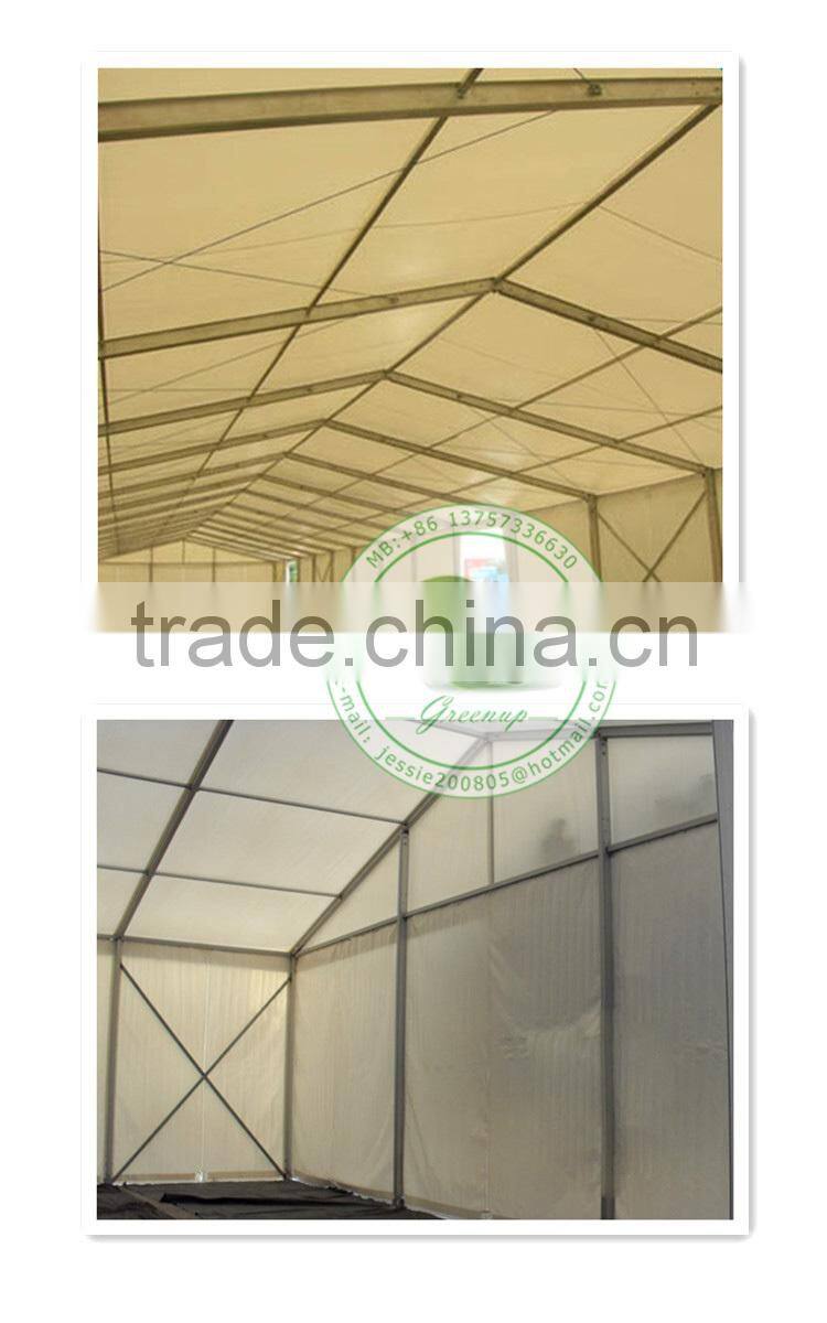 Wholesale Cheap Large Aluminum White PVC Tarpaulin Warehouse Storage Tent