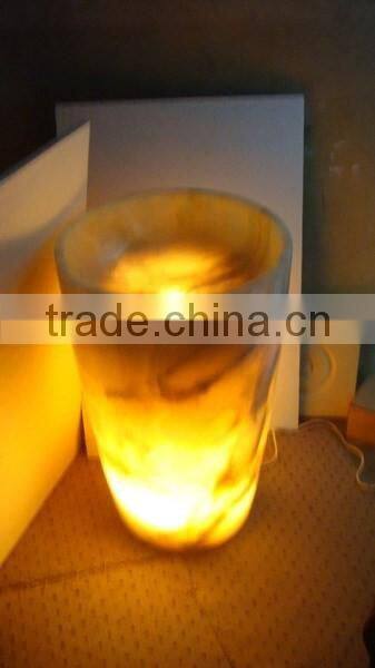 Amazing New Style BACKLIT ONYX PEDESTALS SINKS