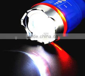 Cool Camping 1W high power led flashlight torch/led rechargeable flashlight with tools/led flashlight