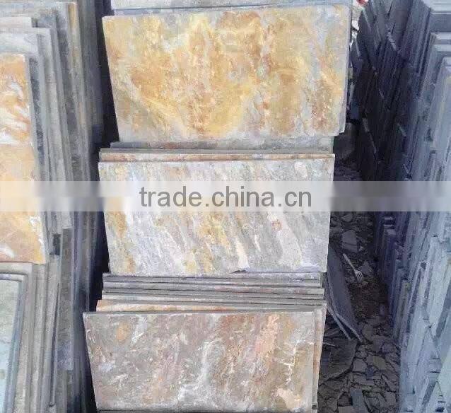 Good price natural yellow stone slate wholesale
