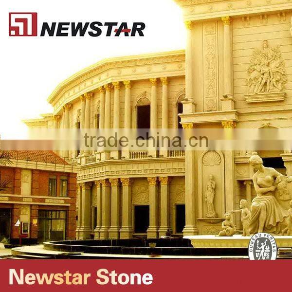 Newstar marble roman column gate pillar design