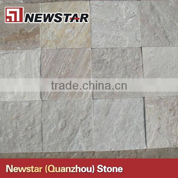 Grey quartzite paving stone
