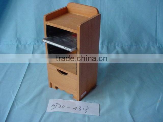 China manufacture wholesale wooden Cd Dvd Storage Shelves, wood CD storage drawers, CD storage box