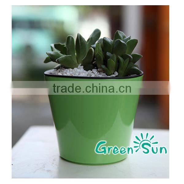 PP garden balcony plastic flower pot,self watering planter,plastic flower pot,nursery pots