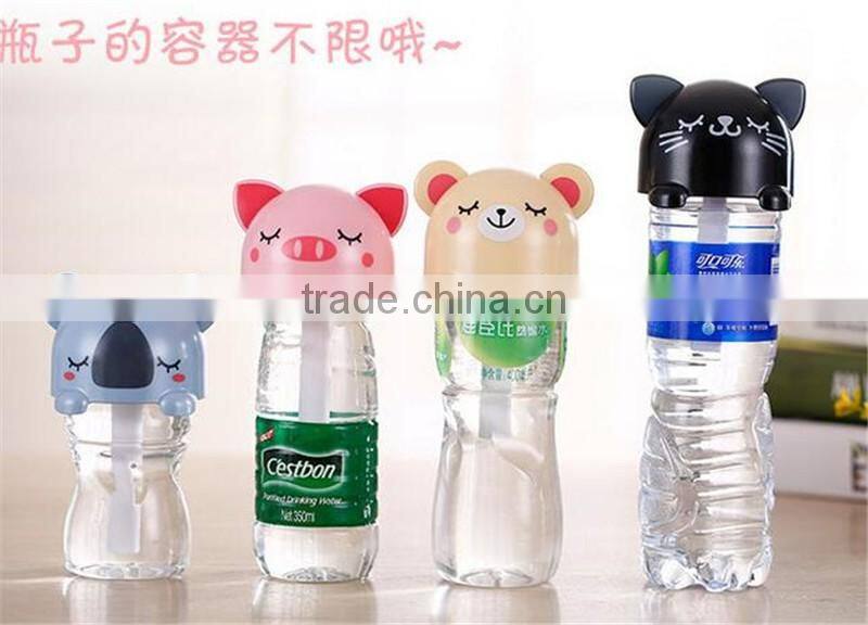 CT-744 Upgrade three generations bottle humidifier USB mini humidifier home office Pet cute cartoon humidifier