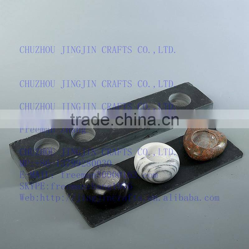 2017 New Top Quality Elegant Household Natural Slate Coaster