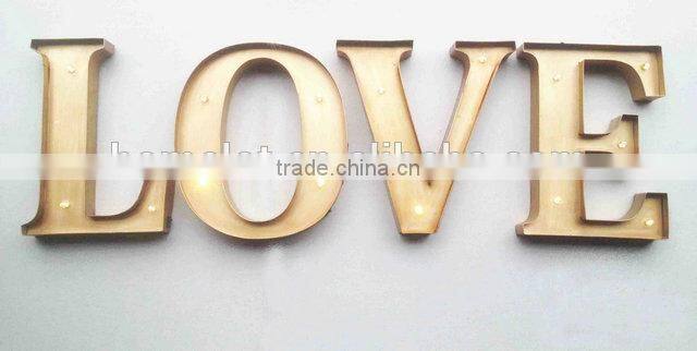 Led Letter Home Decoration Led Wall Decoration