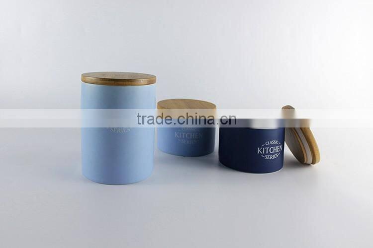 Gifts and crafts ceramic containers mason jars kitchen canister set