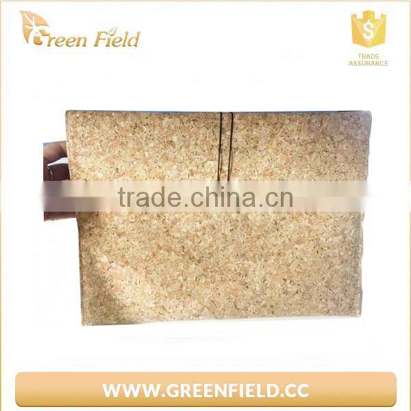 waterproof custom printed neoprene top grade cork fabric laptop bag