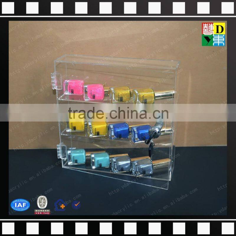 Fashion multi-table storage cosmetic box acrylic makeup organizer with drawers