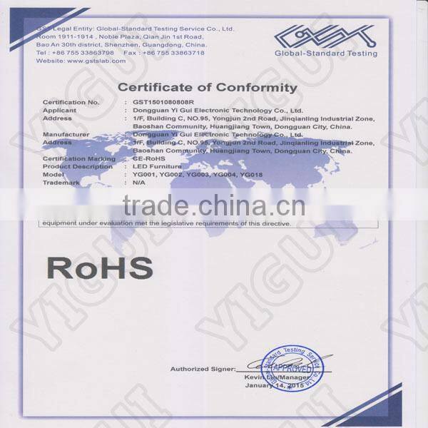 LED flower pot for sale different country/good metail flower pot with led