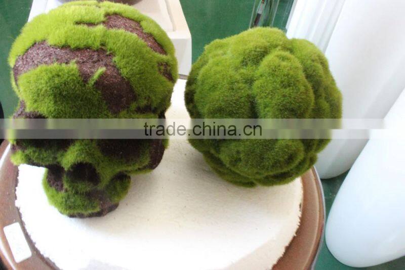 green decoration wire animals, moss topiary garden decoration, artificial moss topiary animals
