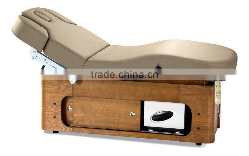 Wood base Electric Massage Beauty Bed / High End Used Electric Massage Table DS-H33361A-3