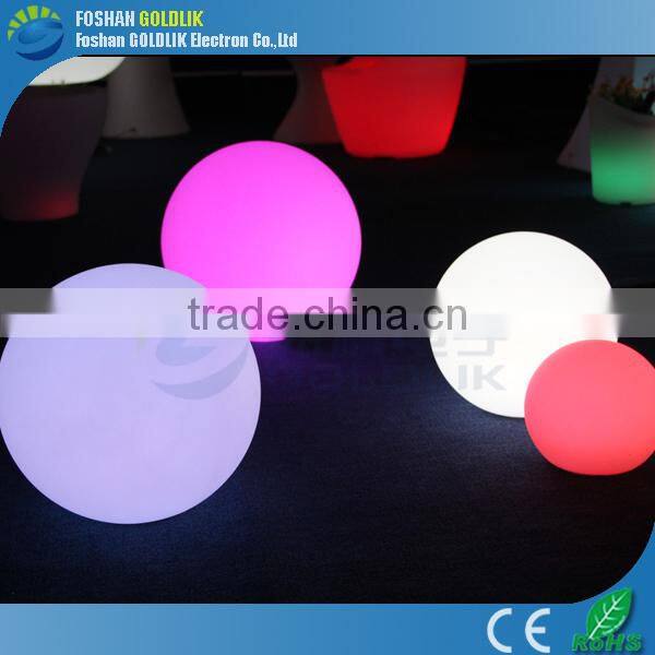 Rechargeable Lithium Battery Powered Waterproof LED Ball