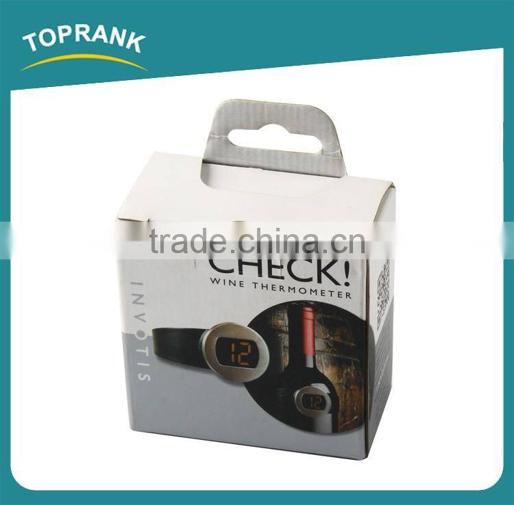 Household Red Wine Digital Wristband Thermometer Small Digital Wine Thermometer For Decanting Pourer Wine Bottle