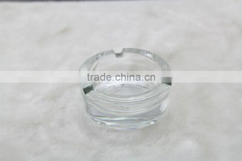 8.5cm glass ashtray, decaled glass ashtray,glass ashtray