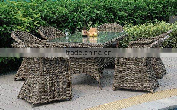 new leisure garden outdoor wicker dining set