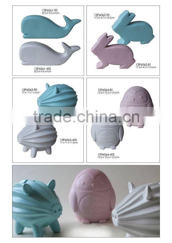 Resin Rabbit craft Kids Money Boxes