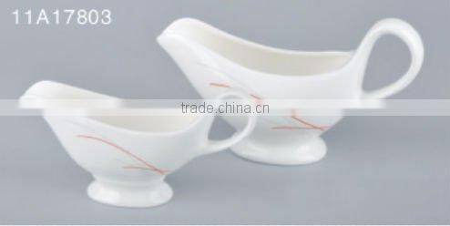 12PCS luxury hotel flower surface white ceramic dinnerware set