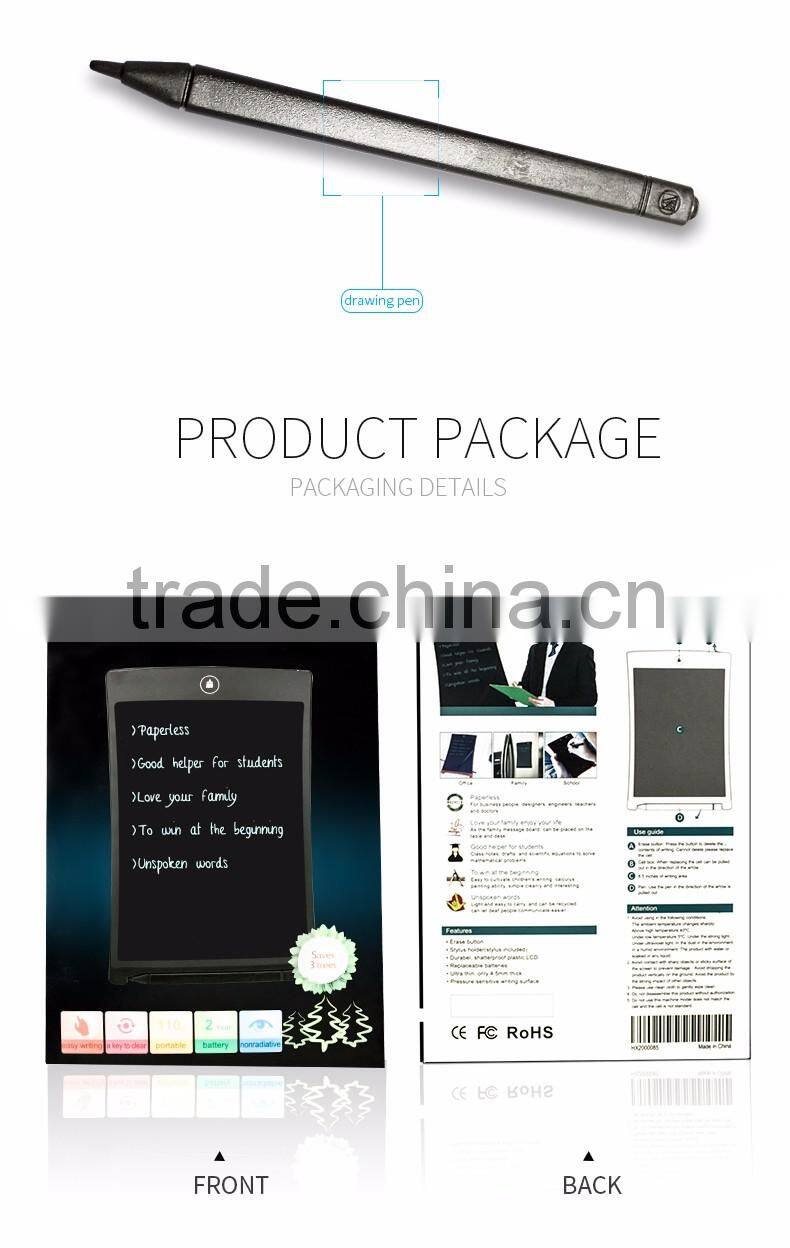 8.5 inches paperless LCD writing board for kids/home/office