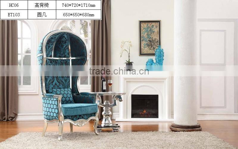 YM03 fancy fun newcalssic high back decoration leisure chair butterfly velvet wedding chair hotel photo studio shop window chair