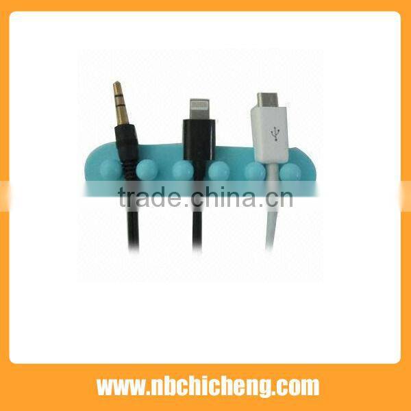 Plastic Plug Holder in Cable Clips