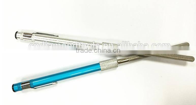Diamond scissor sharpening tools
