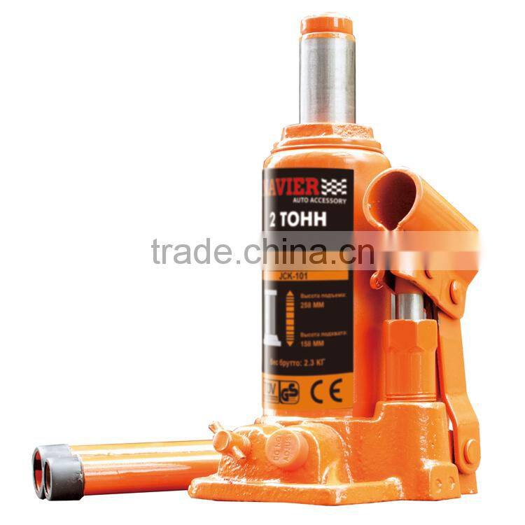 2T small size hydraulic bottle jack car jack