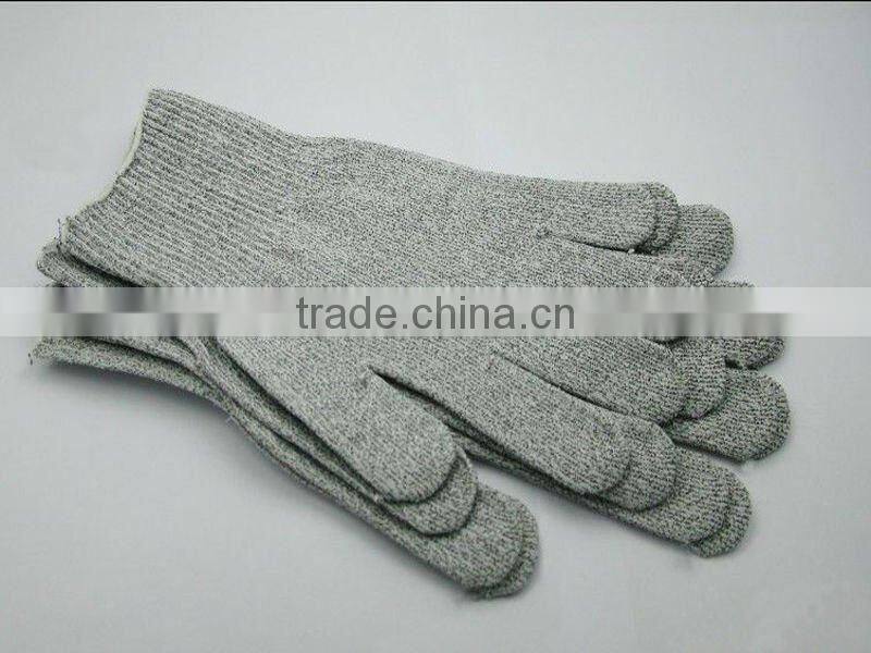 Polyethylene fiber nitrile coated glove cut level 3