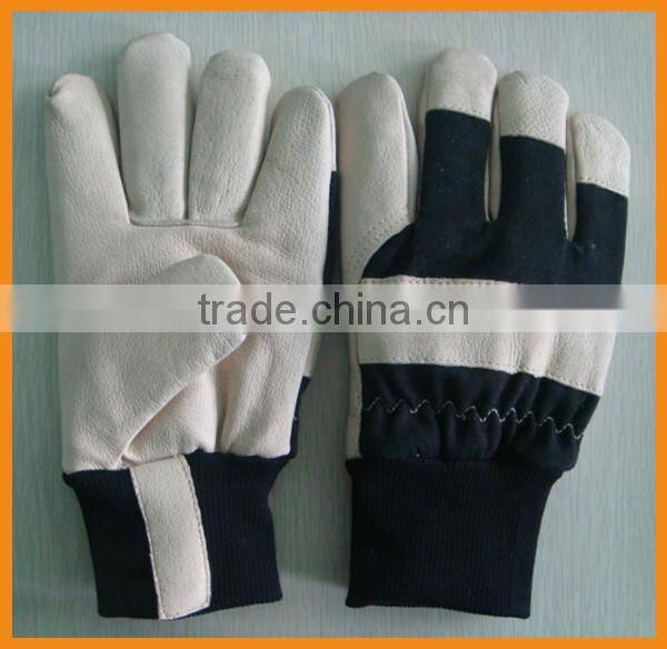 Insulated Cow Leather Winter Work Gloves