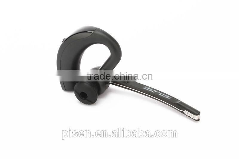 Pisen Rotatable Ear Hook Handfree NFC Connection Noise Cancelling Mini Wireless Earbud Stereo Bluetooth Earphone With Double Mic