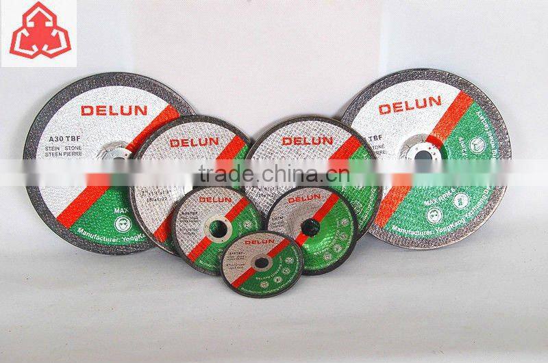 Quality 4-1/2'' Depressed Centre Cement Grinding Wheel EN12413 Max speed 80