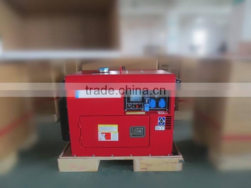 3-8KW electric start soundproof diesel generator