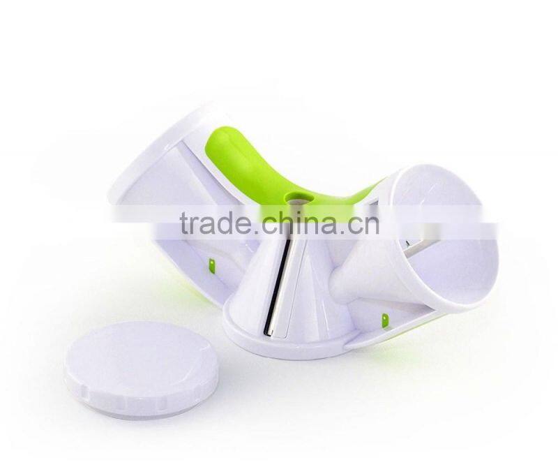 Tri-Blade Spiral Slicer - Spiralizer Cutter Veggie Pasta Maker Cuts Zucchini & Other Vegetables